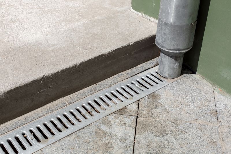 Patio Drain Installation