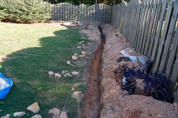 Trench Drain Installation in Ellicott City