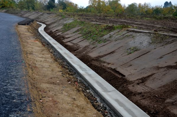 Slope Drainage Installation in Ellicott City