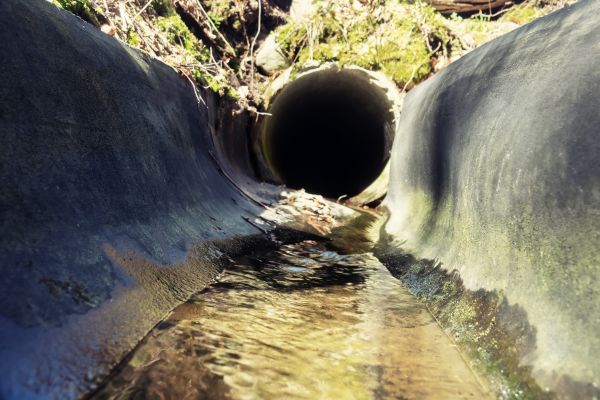 Drainage Swale Installation in Ellicott City