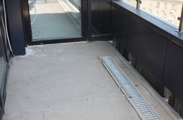 Veranda Drain Installation in Ellicott City