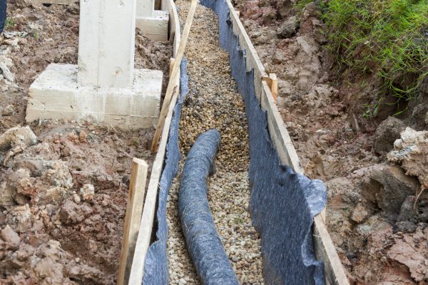 French Drain Installation in Ellicott City